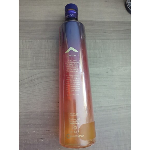CIROC Passion Vodka RARE Frosted Glass Empty Bottle w/Cap 750ml Limited Edition - Picture 2 of 8